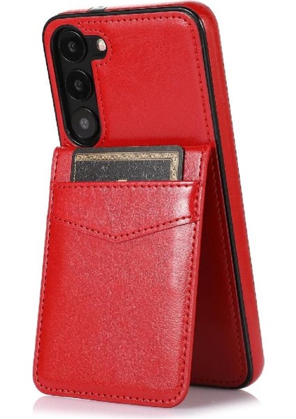 Samsung Galaxy S24 Premium Deri Kart Tutucu Manyetik İle Uyumlu (Yurt Dışından) fırsatları