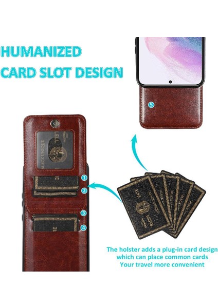 Samsung Galaxy S24 Artı Kılıf Cüzdan Kart Tutucu Premium İle Uyumlu (Yurt Dışından) fırsatları