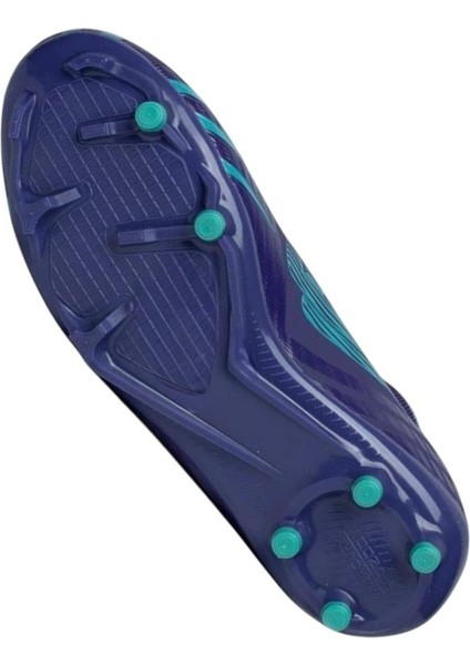Boğazlı Krampon Çim ve Halı Saha Futbol Ayakkabısı Mor - Turkuaz fırsatları