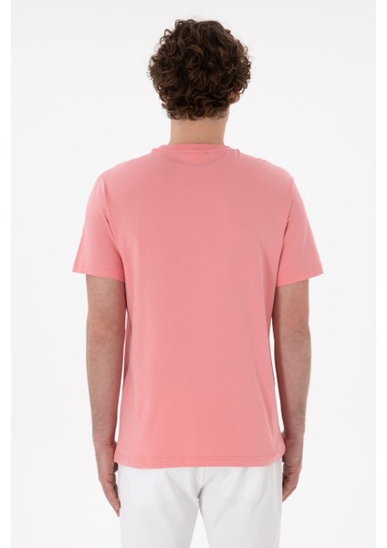 Erkek Pembe Tişört Basic 50305928-VR041