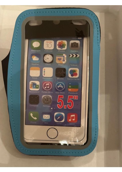 Telefon Kol Bandı Sporcu Mavi Telefon Kılıfı Kol Için Telefon Kılıf 16 cm 8 cm Telefonlara Uygundur