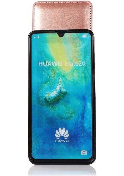 Kredi Kartı Tutucu Manyetik Toka İle Huawei Mate 20 İle Uyumlu (Yurt Dışından)