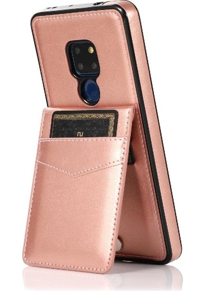 Kredi Kartı Tutucu Manyetik Toka İle Huawei Mate 20 İle Uyumlu (Yurt Dışından)