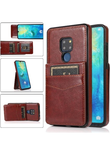 Kredi Manyetik Toka Kickstand İle Huawei Mate 20 Pro İle Uyumlu (Yurt Dışından)