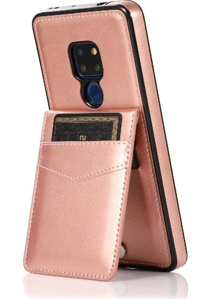 Kredi Manyetik Toka Kickstand İle Huawei Mate 20 Pro İle Uyumlu (Yurt Dışından)