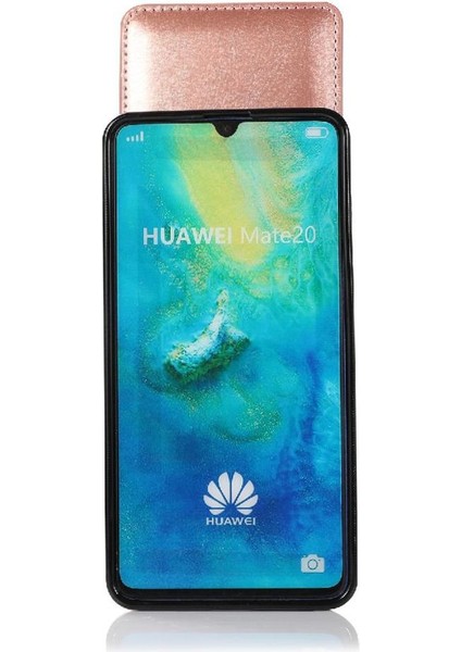 Kredi Manyetik Toka Kickstand İle Huawei Mate 20 Pro İle Uyumlu (Yurt Dışından)