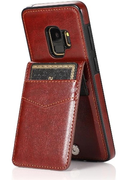 Kredi Manyetik Toka Kickstand İle Samsung Galaxy S9 İle Uyumlu (Yurt Dışından) fiyatları
