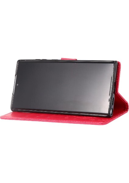 Samsung Galaxy S24 Ultra Kart Tutucu Kickstand Pu Deri Için Filp Durumda (Yurt Dışından) fırsatları