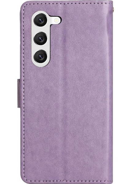 Samsung Galaxy S23 Için Kickstand Durumda Kart Tutucu Manyetik Kapatma Pu (Yurt Dışından) modelleri