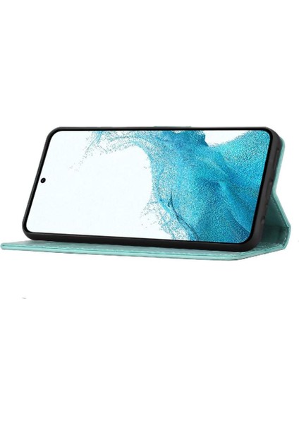 Samsung Galaxy S23 Için Kickstand Durumda Kart Tutucu Manyetik Kapatma Pu (Yurt Dışından) modelleri
