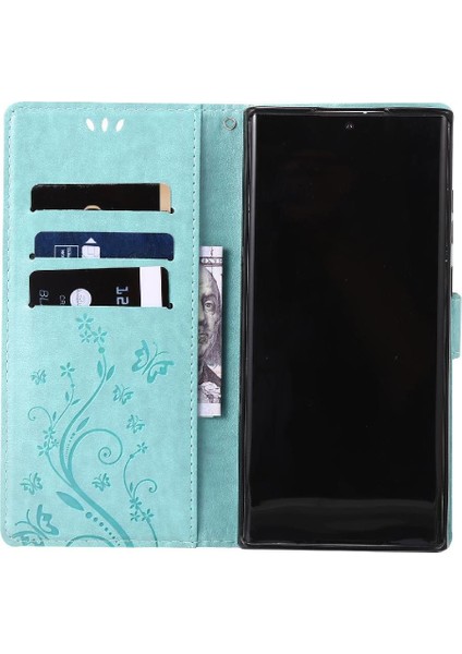 Samsung Galaxy S24 Ultra Kart Tutucu Kickstand Pu Deri Için Filp Durumda (Yurt Dışından) indirimleri