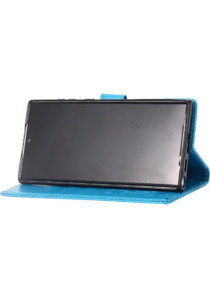 Samsung Galaxy S24 Ultra Kart Tutucu Kickstand Pu Deri Için Filp Durumda (Yurt Dışından) fiyatları