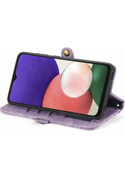 Samsung Galaxy A22 5g Için Flip Case Darbeye Basit Iş Cüzdan (Yurt Dışından) fiyatları