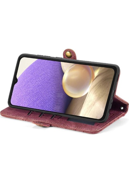 Samsung Galaxy A32 5g Için Flip Case Deri Kılıf Darbeye Cüzdan Flip (Yurt Dışından) modelleri