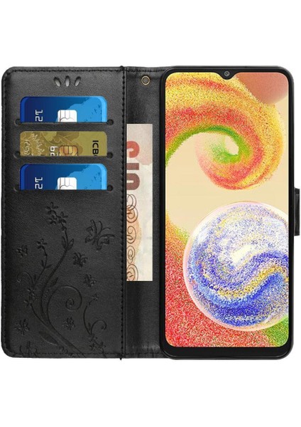 Samsung Galaxy A04 Kart Tutucu Için Kickstand Durumda Manyetik Kapatma Pu (Yurt Dışından) fırsatları
