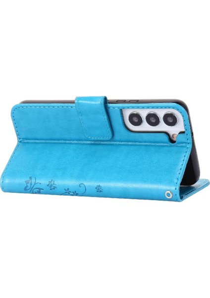 Samsung Galaxy S22 5g Kickstand Kart Tutucu Manyetik Kapatma Için Filp Durumda (Yurt Dışından) modelleri