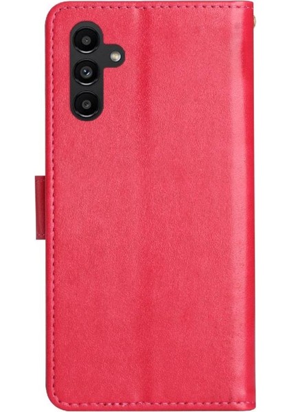 Samsung Galaxy A34 Pu Deri Manyetik Kapatma Kickstand Için Filp Durumda (Yurt Dışından) fırsatları