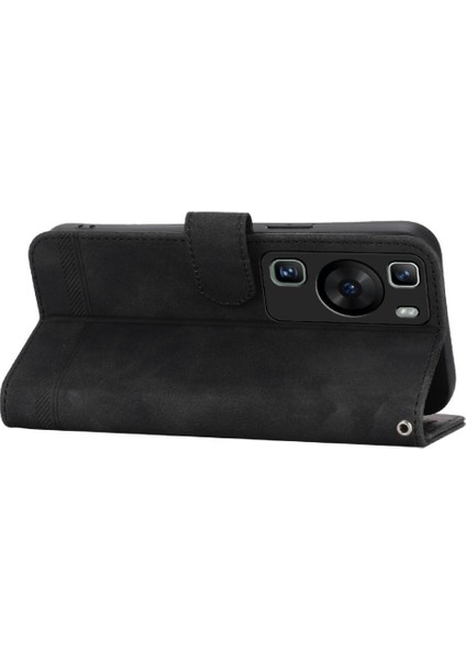 Huawei P60 Bileklik Nakit Cep Kartı Yuvaları Için Flip Case Premium Manyetik (Yurt Dışından) fırsatları