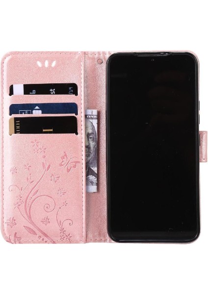 Samsung Galaxy S22 Artı 5g Için Filp Durumda Kart Tutucu Bilek Kayışı Kickstand (Yurt Dışından)