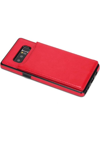 Samsung Galaxy Note8 Kickstand Kart Yuvaları İle Pu Deri Cüzdan Kılıf (Yurt Dışından) modelleri