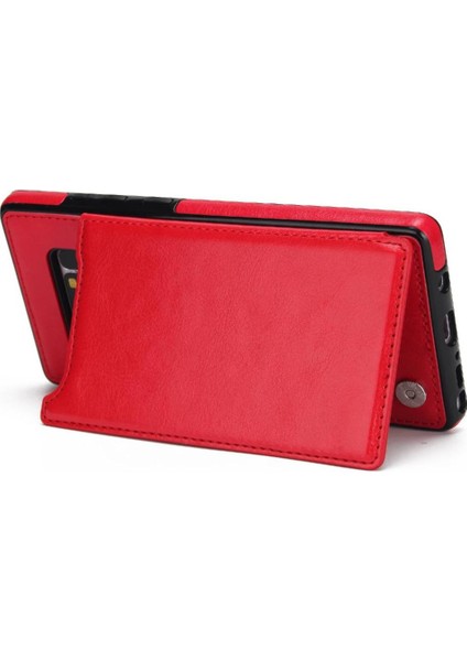 Samsung Galaxy Note8 Kickstand Kart Yuvaları İle Pu Deri Cüzdan Kılıf (Yurt Dışından) indirimleri
