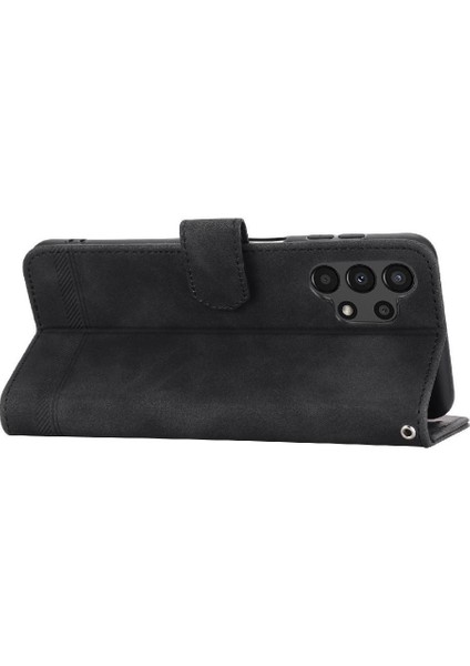 Samsung Galaxy A13 Premium Kart Yuvaları Bileklik Manyetik Için Flip Case (Yurt Dışından) modelleri