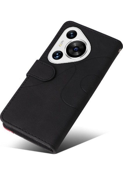 Kart Yuvası Standı İle Huawei Pura 70 Pro Kickstand Koruyucu Için Flip Case (Yurt Dışından)