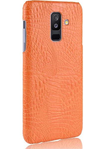Samsung Galaxy A6 Artı 2018 Için Şık Klasik Durumda Koruyucu Kapak Anti (Yurt Dışından)