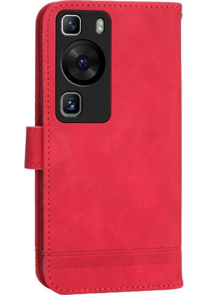 Huawei P60 Bileklik Nakit Cep Kartı Yuvaları Için Flip Case Premium Manyetik (Yurt Dışından) fırsatları
