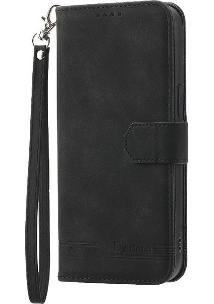 Nokia C21 Artı Manyetik Kapatma Bileklik Nakit Cep Kartı Için Flip Case (Yurt Dışından)