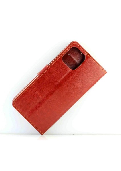 Iphone 12 Için Flip Case Pro Max Darbeye Pu Deri Manyetik Kapatma (Yurt Dışından)