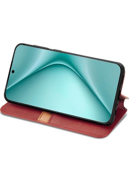Huawei Pura 70 Cüzdan Fonksiyonu Için Flip Case Kapak Zarif Deri (Yurt Dışından) modelleri