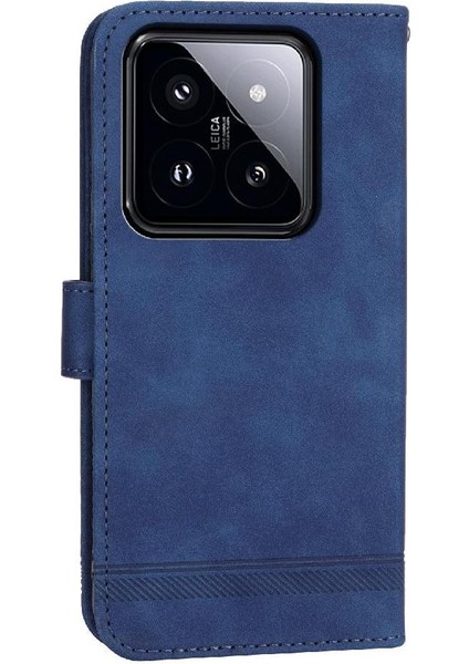 Xiaomi 14 Pro Premium Manyetik Kapatma Bileklik Kart Yuvaları Için Flip Case (Yurt Dışından) indirimleri