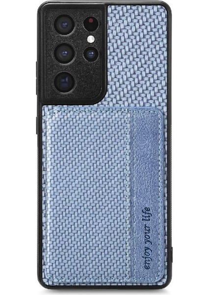 Samsung Galaxy S21 Ultra Manyetik Kart Tutucu Komple Kamera Için Kılıf (Yurt Dışından) modelleri