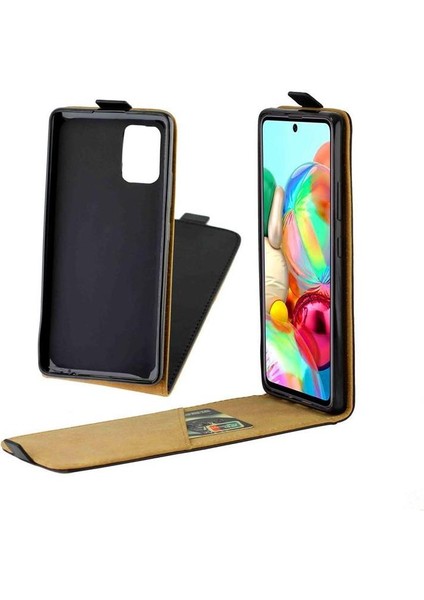 Samsung Galaxy A71 5g Kart Yuvası Iş Tarzı Tpu Için Dikey Flip Case (Yurt Dışından) fırsatları