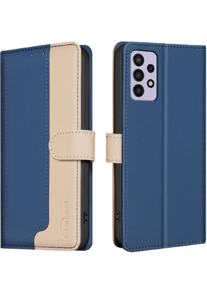 Samsung Galaxy Için Flip Case A52s 5g Flip Folio Rfıd Engelleme Kickstand (Yurt Dışından)
