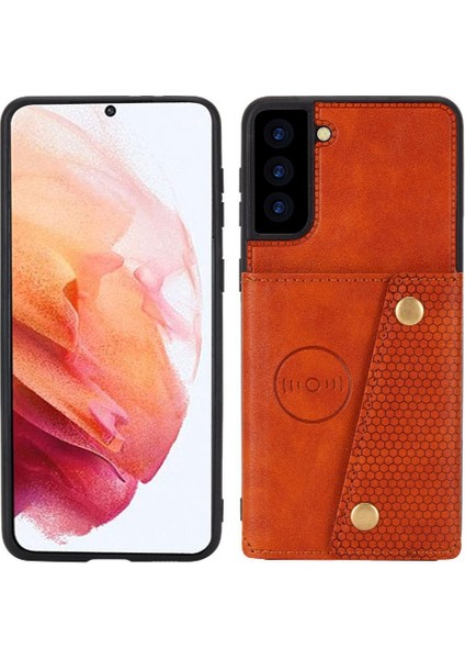 Samsung Galaxy S24 Ultra Darbeye Koruyucu Kickstand Için Cüzdan Kılıf (Yurt Dışından)