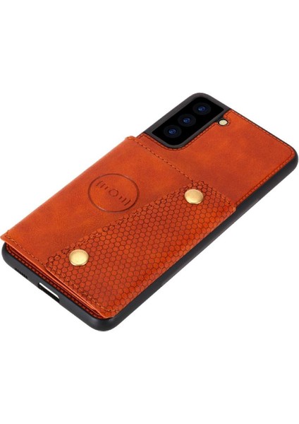 Samsung Galaxy S24 Ultra Darbeye Koruyucu Kickstand Için Cüzdan Kılıf (Yurt Dışından) modelleri