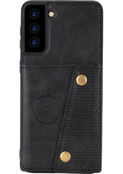 Samsung Galaxy S24 Ultra Darbeye Koruyucu Kickstand Için Cüzdan Kılıf (Yurt Dışından) modelleri