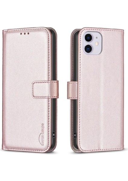 Iphone 12 Için Flip Case Çoklu Kart Yuvası Çok Renkli Iş Cüzdan Kılıf (Yurt Dışından)