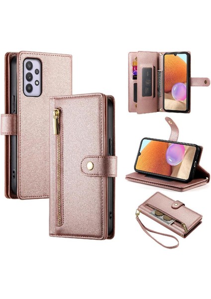 Samsung Galaxy A32 4g Çok Fonksiyonlu Iş Standı Kayışı Için Flip Case (Yurt Dışından) fiyatları
