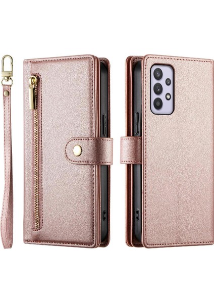 Samsung Galaxy A32 4g Çok Fonksiyonlu Iş Standı Kayışı Için Flip Case (Yurt Dışından) modelleri