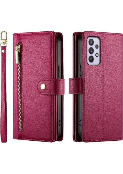 Samsung Galaxy A32 5g Için Flip Case Crossbody Kayış Çok Fonksiyonlu Standı (Yurt Dışından) fiyatları