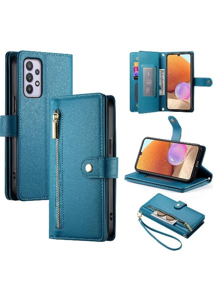 Samsung Galaxy A32 4g Çok Fonksiyonlu Iş Standı Kayışı Için Flip Case (Yurt Dışından) modelleri