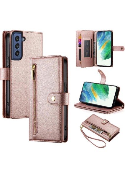Samsung Galaxy S21 Fe Çok Fonksiyonlu Iş Standı Cüzdan Için Flip Case (Yurt Dışından) fiyatları