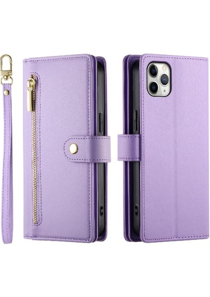 Iphone 11 Için Flip Case Pro Max Iş Crossbody Kayış Standı Cüzdan (Yurt Dışından) modelleri