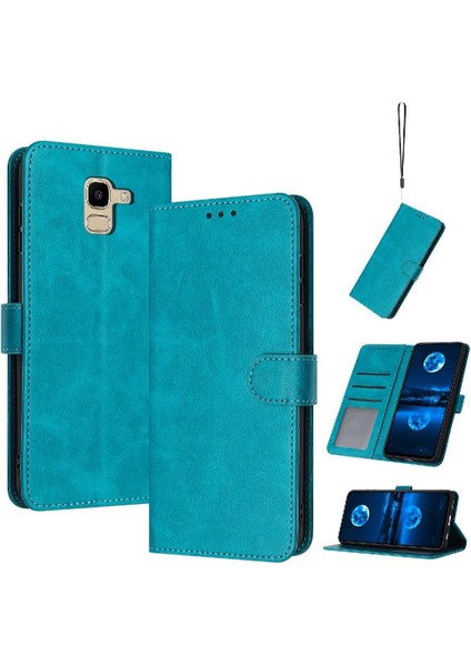 Toka Saf İle Samsung Galaxy A8 Artı 2018 Pu Deri Için Flip Case (Yurt Dışından)