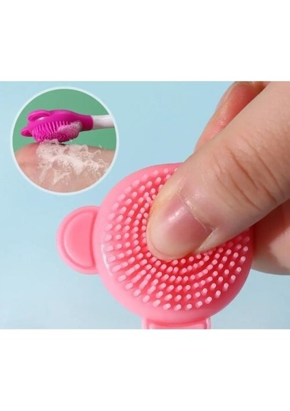 Silikon Yüz Temizleme Fırçası ve Maske Uygulama Spatulası fırsatları