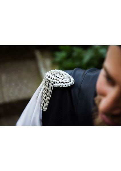 Şık Sallantılı Taş Inci Süslemeli Omuz Aksesuarı Kadın/erkek Apolet fiyatları