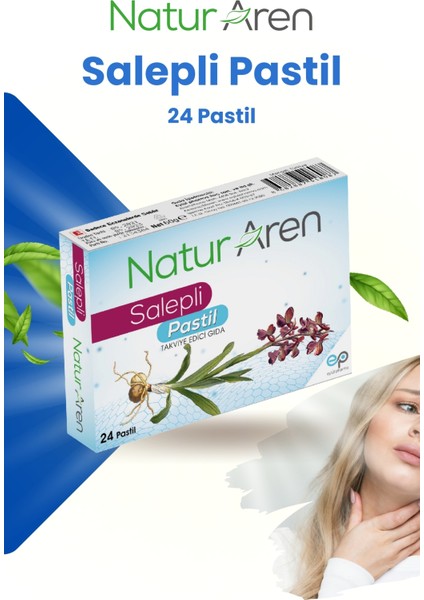 Doğal Salepli Pastil 24'lü